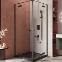 Душевой уголок Cezares Liner 90x90 LINER-A-2-90-C-NERO
