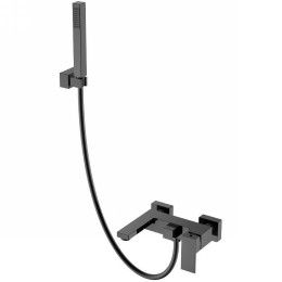 Смеситель для ванны Boheme Qubic 473-SGM