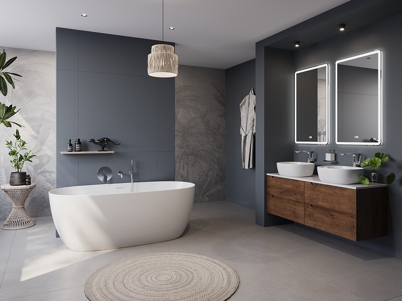 Акриловая ванна BelBagno 170x80 BB415-1700-800