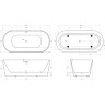 Акриловая ванна BelBagno 170x80 BB415-1700-800