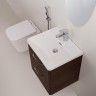 Смеситель для раковины BelBagno Due DUE-LVM/HGN-CRM-W0 с гигиеническим душем