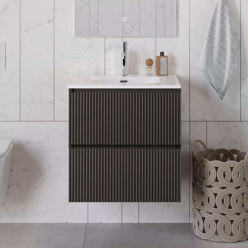 Тумба под раковину BelBagno Uno 60 UNO-600-2C-SO-GSO подвесная