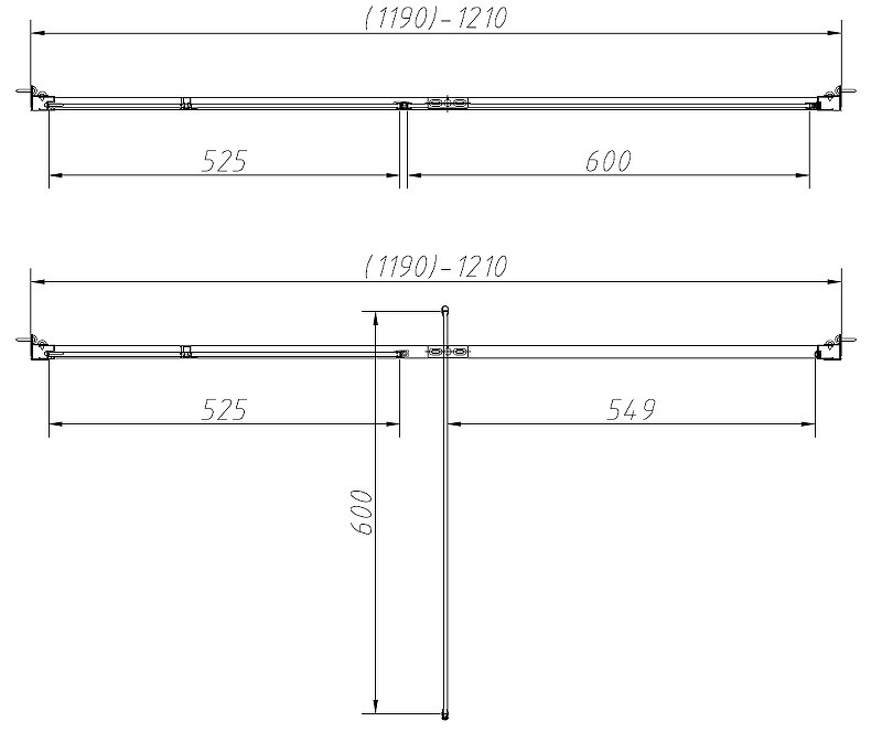 Душевой уголок Vincea Slim-N 120x100 VSR-4SNP1012CLGM