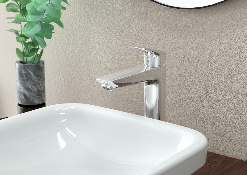 Смеситель для раковины Hansgrohe Logis 71090000 Хром