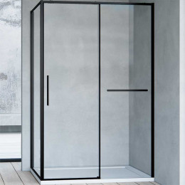 Душевой уголок Vincea Slim Soft 140х80 VSR-1SS8014CLB