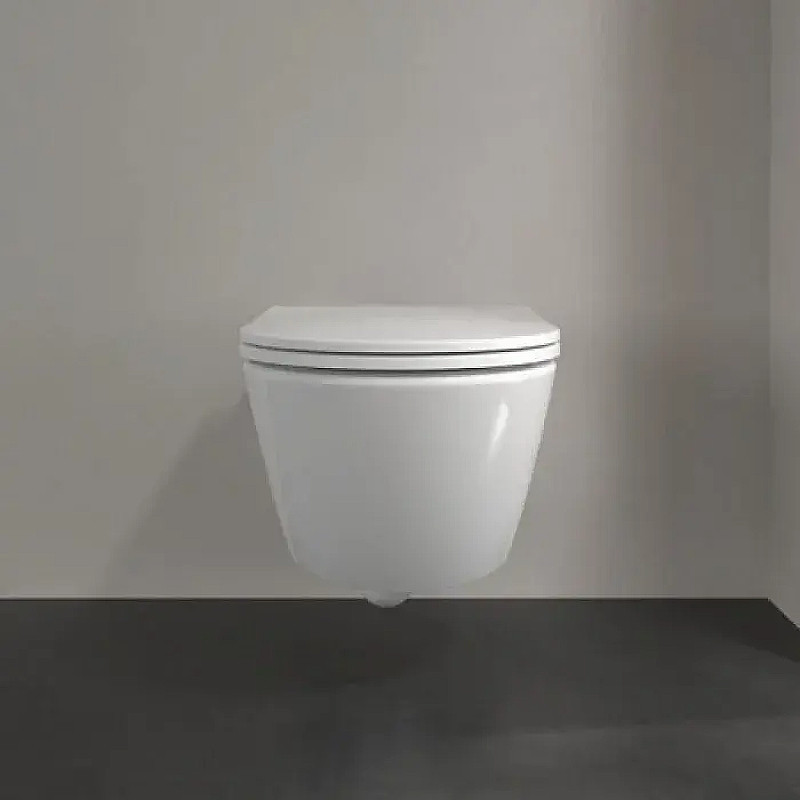 Унитаз Villeroy&Boch Subway 3.0 4670T901 подвесной цвет Белый с сиденьем Микролифт