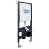 Комплект унитаза Abber Rechteck AC1201-AC0105-AC0121 с сиденьем Микролифт и клавишей смыва цвет Хром