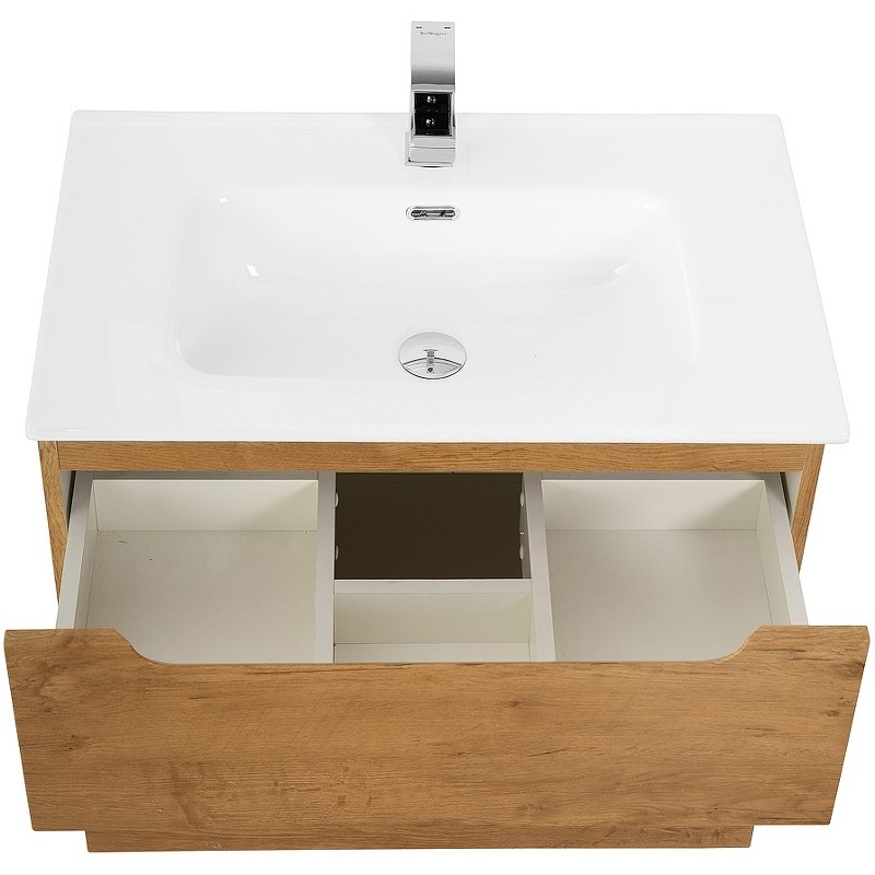 Тумба под раковину BelBagno Etna-H60 80 ETNA-H60-800-2C-SO-RN-P подвесная