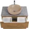 Тумба под раковину BelBagno Etna-H60 80 ETNA-H60-800-2C-SO-RN-P подвесная