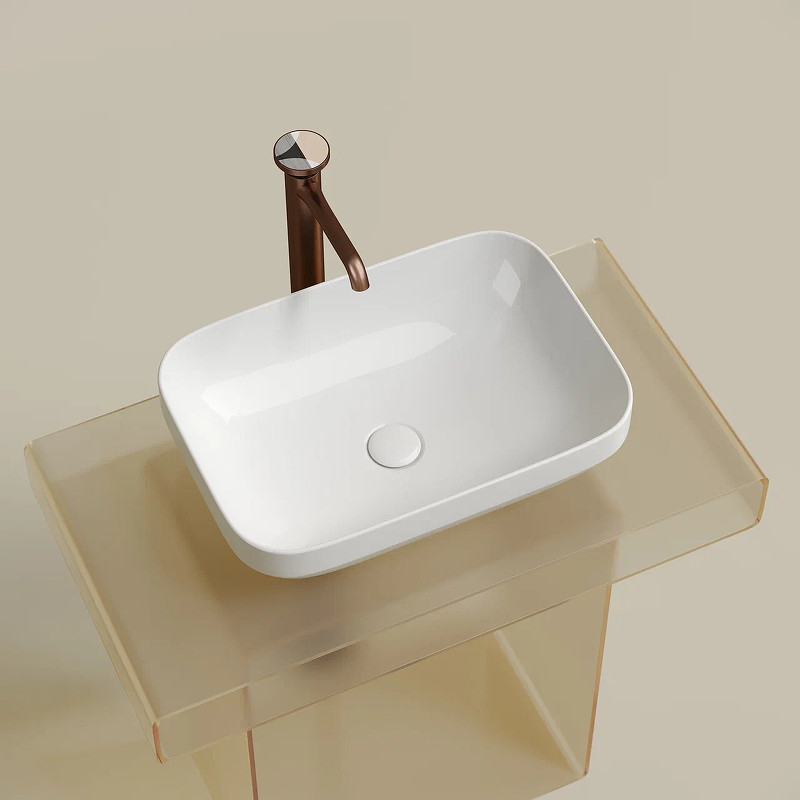 Раковина-чаша Ceramicanova Element 50 CN6055 Белая глянцевая