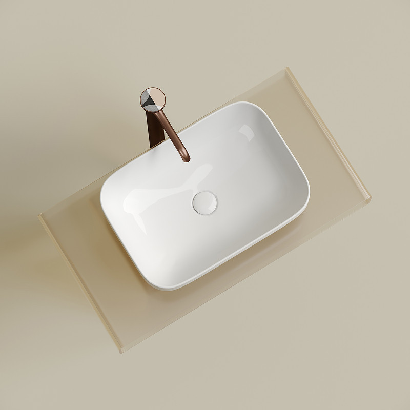 Раковина-чаша Ceramicanova Element 50 CN6055 Белая глянцевая