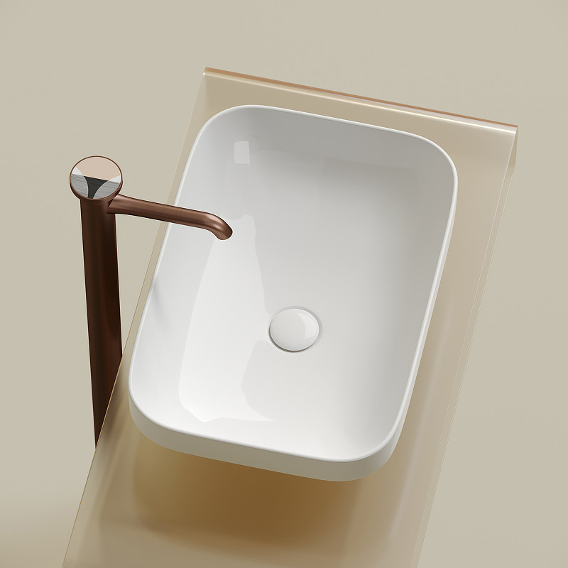 Раковина-чаша Ceramicanova Element 50 CN6055 Белая глянцевая