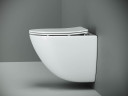 Комплект унитаза с инсталляцией Ceramicanova Mono CN1905_121001CH цвет Белый с сиденьем Микролифт и клавишей смыва цвет Хром глянцевый
