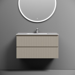 Тумба под раковину Sancos Snob T 90 SNT90CE подвесная Beige Soft