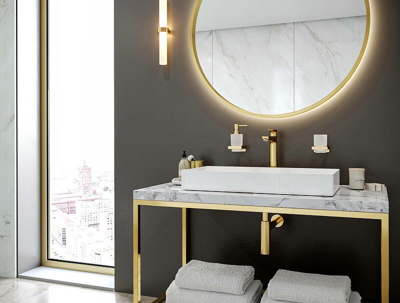 Смеситель для раковины Hansgrohe Talis E 71717670 черный матовый
