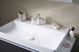 Смеситель для раковины Hansgrohe Tecturis E 73020000 Хром