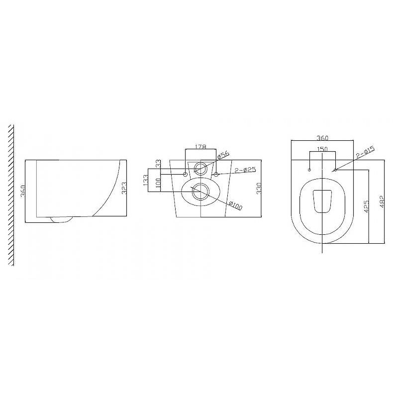 Комплект унитаза BelBagno Uno BB3105CHR/SC с инсталляцией Berges Atom 410 040340