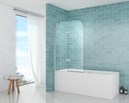 Шторка на ванну Abber Ewiges Wasser 120х140 AG51120