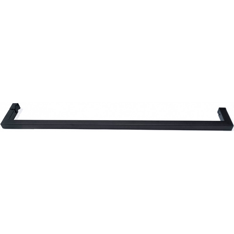 Душевой уголок Abber Schwarzer Diamant 130x60 AG30130BH-S60B-S60B профиль Черный стекло прозрачное