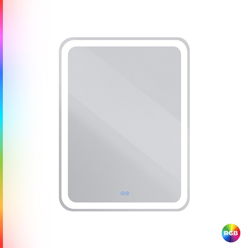 Зеркало Cezares Multicolore 60 CZR-SPC-MC-600-800-RGB-TCH с подсветкой