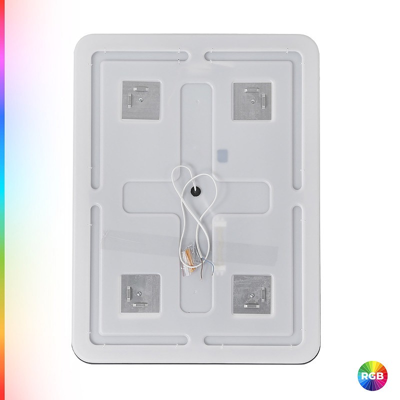 Зеркало Cezares Multicolore 60 CZR-SPC-MC-600-800-RGB-TCH с подсветкой