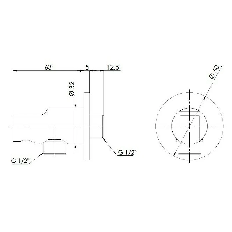 Шланговое подключение Remer 337MVO