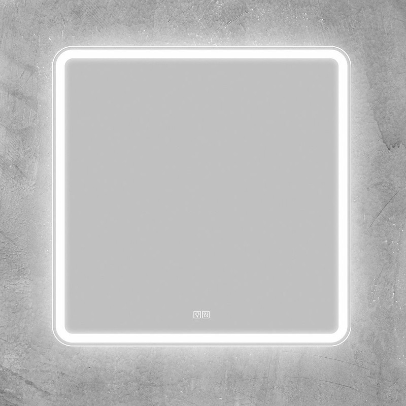 Зеркало BelBagno SPC-MAR-800-800-LED-TCH-WARM с подсветкой