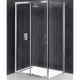 Душевой уголок BelBagno Uno 120х90 UNO-195-AH-1-120/90-C-Cr