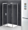 Душевой уголок BelBagno Uno 120х90 UNO-195-AH-1-120/90-C-Cr