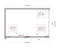 Душевой уголок BelBagno Soft Close-2 150x100 SOFT_CLOSE-2-AH-1-150/100-C-GM