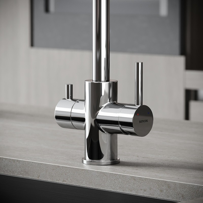 Смеситель для кухни Sancos Vela SC4013CH цвет Хром