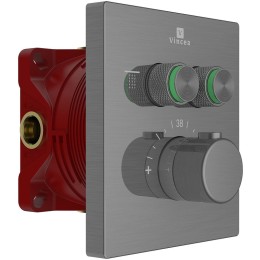 Смеситель для душа Vincea VSCV-321T-MGM с термостатом