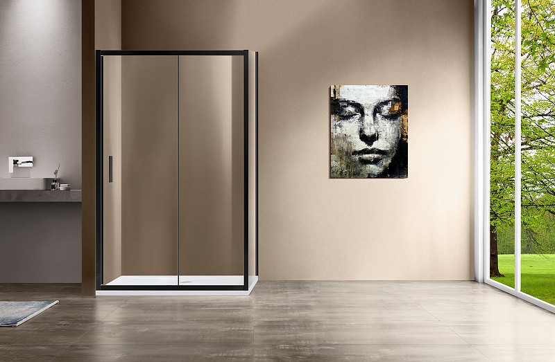 Душевой уголок Vincea Garda 150x80 VSR-1G8015CLB