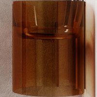 Раковина Abber Kristall 42 AT2705Opal Коричневая