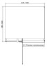 Душевой уголок Vincea Экстенза (Extenza) 110х100 VSR-4EX101110CL