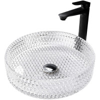 Раковина-чаша Abber Glas 40 AK2301 Прозрачная