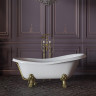 Ванна из искусственного камня Migliore Bella 170x80 23131 ножки Leone Lux Золото
