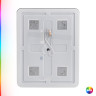 Зеркало Cezares Multicolore 70 CZR-SPC-MC-700-800-RGB-TCH с подсветкой