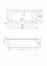 Акриловая ванна Cezares Metauro 180x80 R METAURO CORNER-180-80-40-R-W37