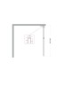 Душевая перегородка BelBagno Uno 100 UNO-L-1-TB-100-BR-GM