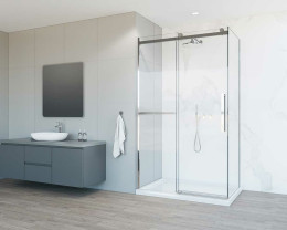 Душевой уголок Vincea Como Soft 110x80 VSR-1CS8011CL