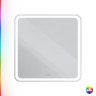 Зеркало Cezares Multicolore 80 CZR-SPC-MC-800-800-RGB-TCH с подсветкой