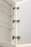 Зеркальный шкаф BelBagno Marino 40 SPC-MAR-400/800-1A-LED-TCH с подсветкой