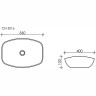 Раковина-чаша Ceramicanova Element 56 CN5016 Белая