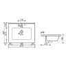 Раковина Ceramicanova Element 60 CN7001MB Черная матовая