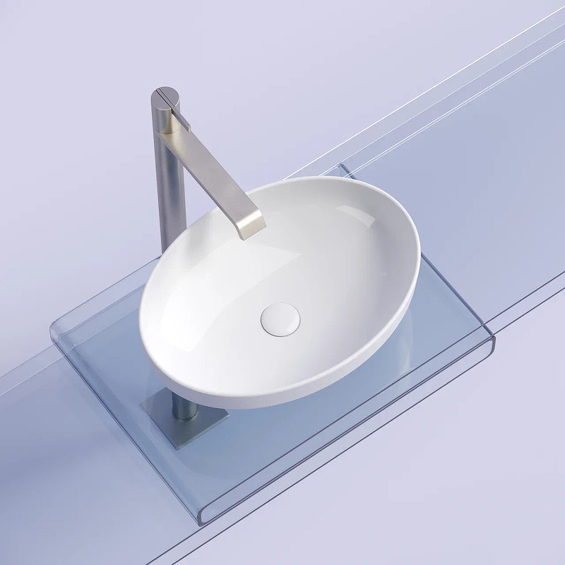 Раковина-чаша Ceramicanova Element 50 CN6056 Белая глянцевая