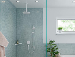 Полка корзина Hansgrohe AddStoris 41741700 угловая Белая матовая