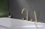 Смеситель на борт ванны Abber Wasser Kreis AF8113G
