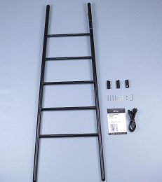 Электрический полотенцесушитель Abber Treppe AH4705MB цвет Черный матовый