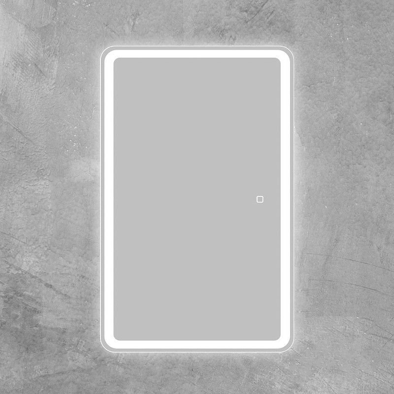 Зеркальный шкаф BelBagno Marino 50 SPC-MAR-500/800-1A-LED-TCH с подсветкой